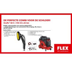Combinatie FLEX Giraffe GE 5 + Veiligheidsstofzuiger VCE 33 L AC 532448