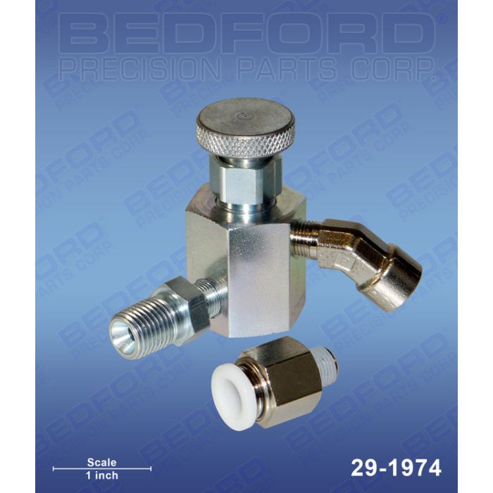 KIT, VALVE, DRAIN, PRESSURE vervangt GRACO 222198 main product photo