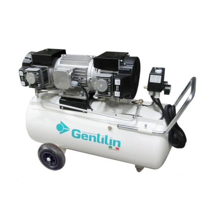 GENTILIN compressor ES480/100 480 l/min incl. 90 liter tank. Gewicht 85 kg main product photo