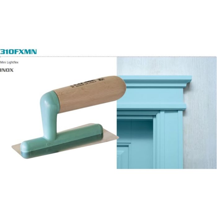 CO.ME LightFlex Turquoise RVS mini spaan 40/80x100x0.3mm 310FXMN1 main product photo