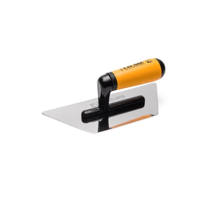 CO.ME Mirror-Polished Rhombus RVS spaan Energy rubber handvat 240x120mm 310LREN-A24 main product photo