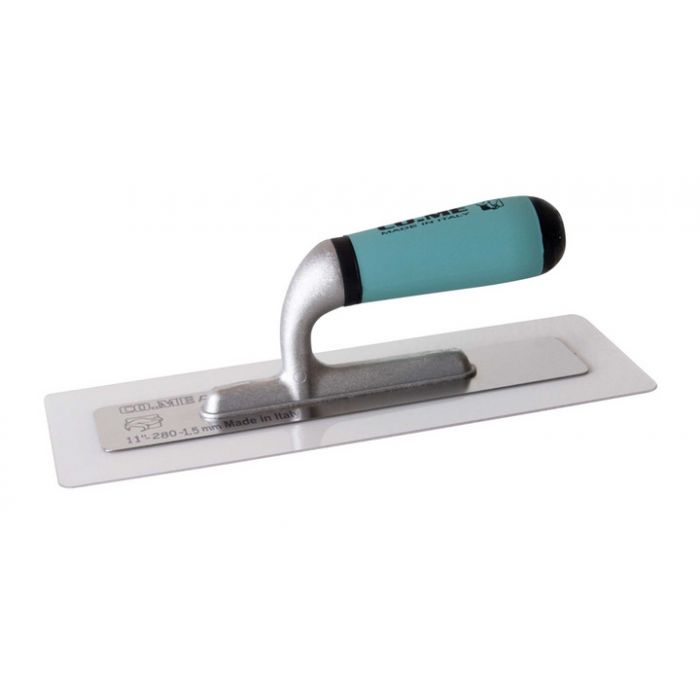 CO.ME Pro Flex 381PC2810 Polycarbonate Plastering finishing flexible trowel 280x110x1 main product photo