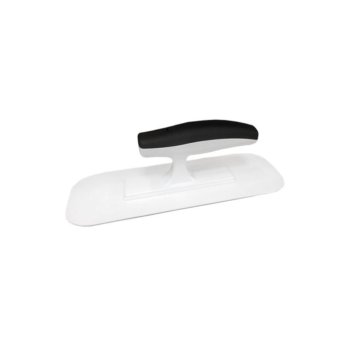 DECO, dubbele flexibele kunststof spaan, zwart handvat 17cm main product photo