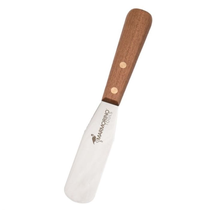 MARMORINO TOOLS MIXY 1 gepolijst RVS, houten handvat1 liter 69130 main product photo