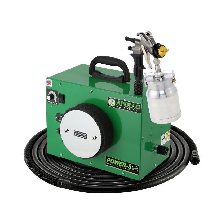 APOLLO ASI POWER-3 VS 3 traps turbine incl 8,7 mtr luchtslang, AtomiZer Pistool main product photo