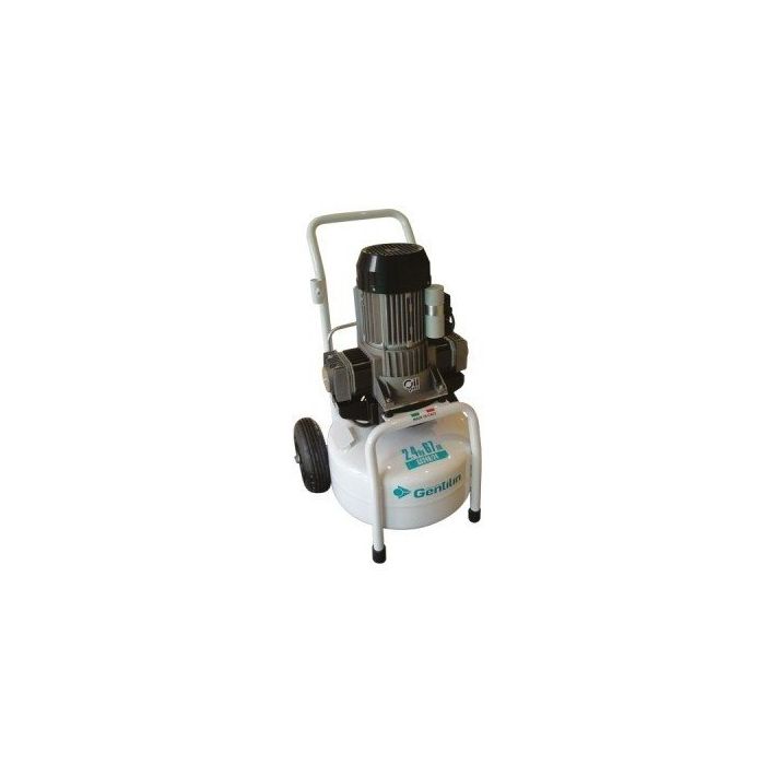 GENTILIN compressor CS240/24 silent 240 l/min incl. 24 liter tank. Gewicht 32 kg main product photo