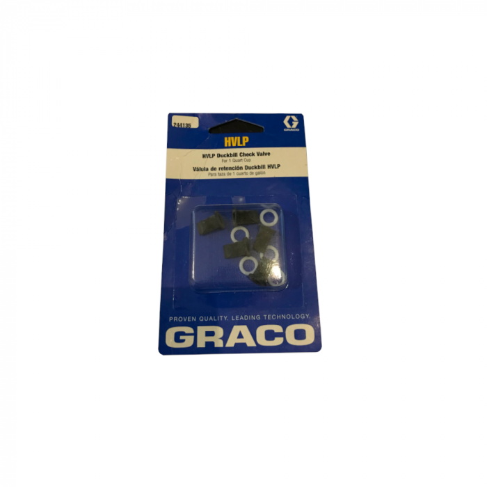 GRACO CUP CHECK VALVE KIT (X5) 244135 main product photo