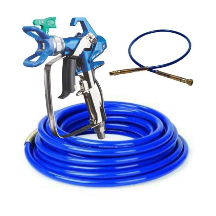 GRACO CONTRACTOR PC PISTOOL, RAC X, LP517, 1/4"X15M + WHIP 3/16"X1.5M 17Y051 main product photo