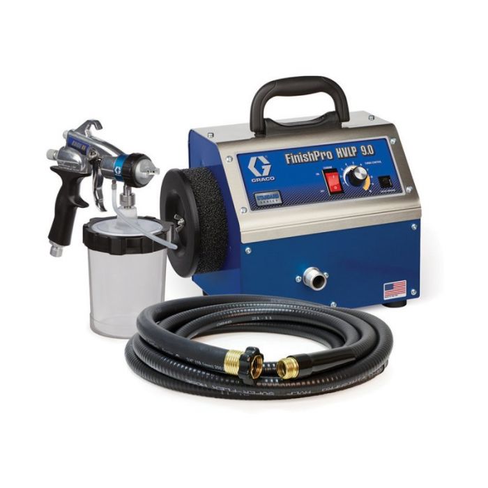 GRACO HVLP 9.0 Turboforce II Standard 17P529 compleet spuitklaar main product photo
