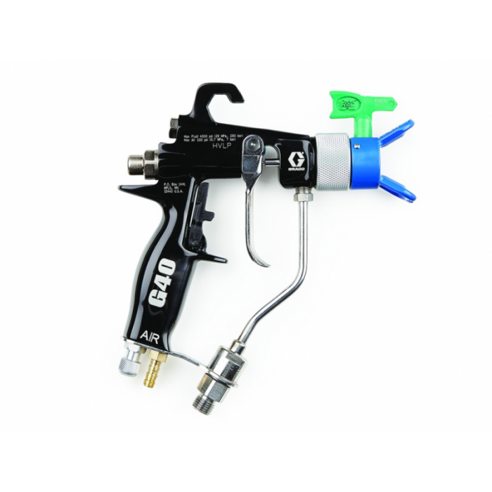 GRACO G40 Reverse-A-Clean (RAC) spuitpistool compleet met tiphouder en fine finish tip 24C857 262929 main product photo
