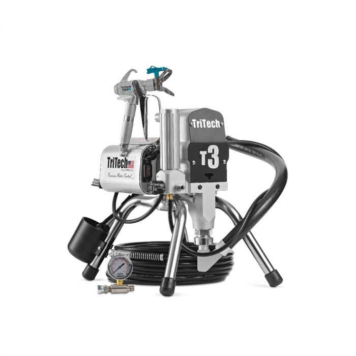 TRITECH T3 Hopper compleet incl. 15 mtr slang, pistool T-360, 517 tip en olie main product photo