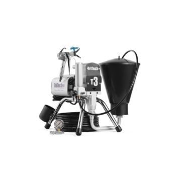 TRITECH T3 Hopper compleet incl. 15 mtr slang, pistool T-360, 517 tip en olie