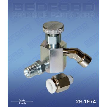 KIT, VALVE, DRAIN, PRESSURE vervangt GRACO 222198
