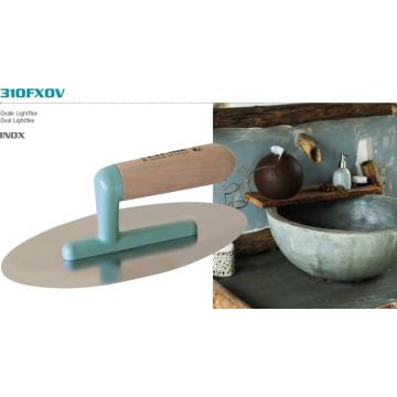 CO.ME LightFlex Turquoise RVS mini ovale spaan 200x80x0.3mm 310FXOVMN