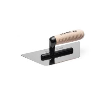 CO.ME Mirror-Polished Rhombus RVS spaan hout handvat  240x120mm 310LR-A24