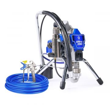 GRACO Ultra 390 Electric Airless Sprayer, Stand 25F509