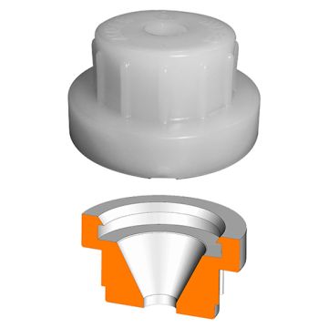 MIXER nozzle conisch 12mm 80 shore 3F00200202