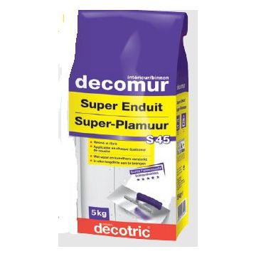 5 kg DECOMUR S45 Super-plamuur Super Haftspachtel