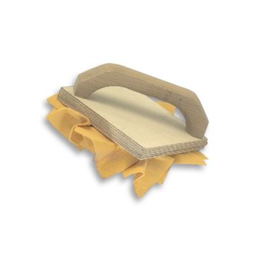 Vierkant zeem tamponeerbord 150x150mm 43415