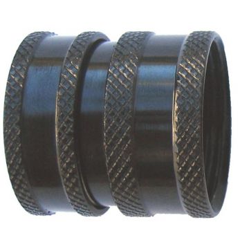 APOLLO zwarte aluminum snelkoppeling (F) A2070B