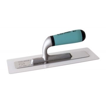 CO.ME Pro Flex 381PC2815 Polycarbonate Plastering finishing flexible trowel 280x110x1.5