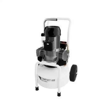 GENTILIN compressor CSK330/24 silent 330 l/min incl. 24 liter tank. Gewicht 45 kg