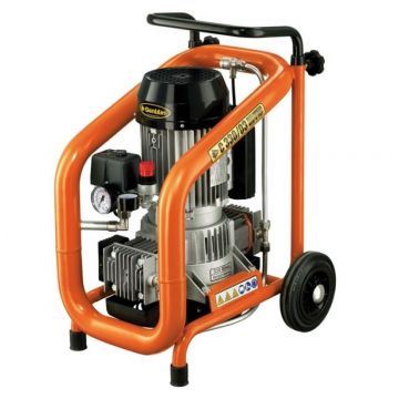 GENTILIN compressor C330/03 330 l/min incl. 3 liter tank. Gewicht 35 kg