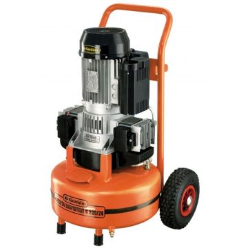 GENTILIN compressor C330/24 330 l/min incl. 24 liter tank. Gewicht 40 kg