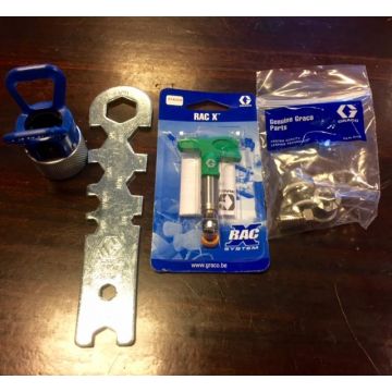 GRACO KIT,CONV.,FLAT TIP TO RAC 24U616