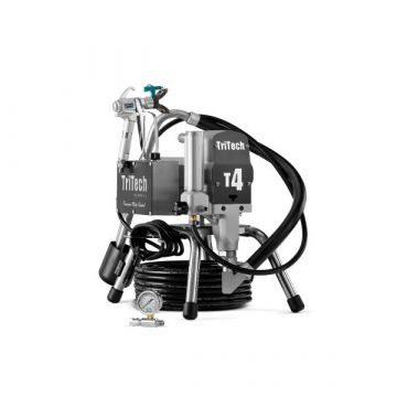 TRITECH T4 Stand compleet incl. 15 mtr slang, pistool T-360, 517 tip en olie