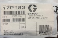 afbeelding GRACO KIT OUTLET VALVE (3) 17P183